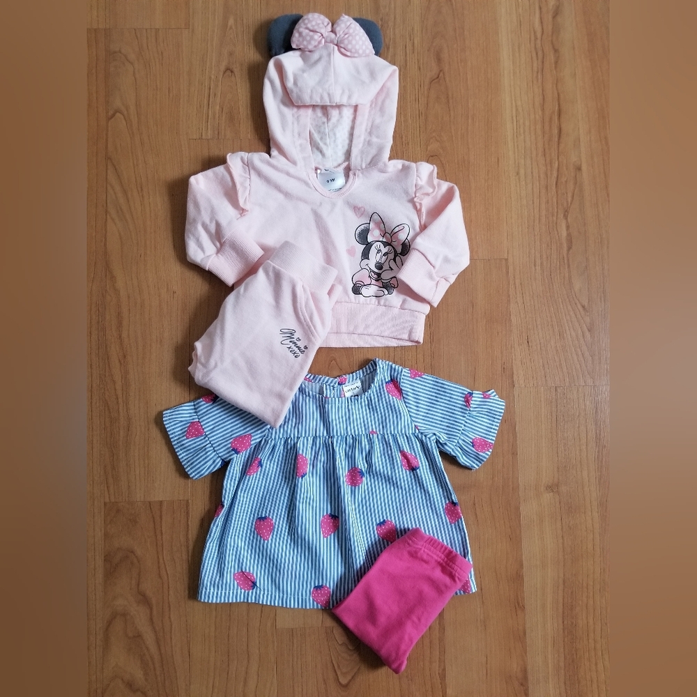 Disney Baby and Carter's Baby Set 0-3 M